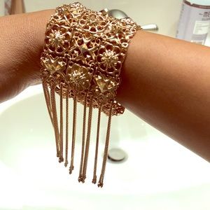 Kendra Scott Rosegold cuff bracelet